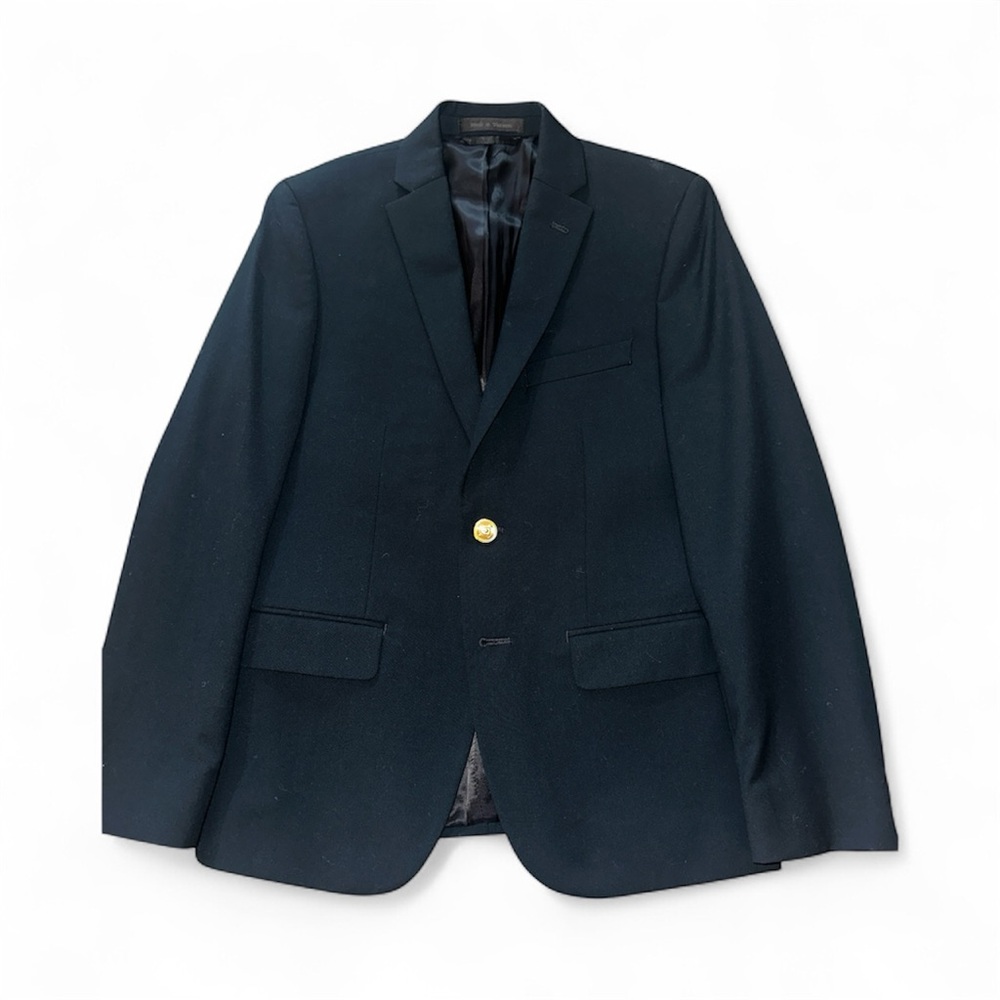 Ralph Lauren Kids Dark Blue Blazer with Gold Button